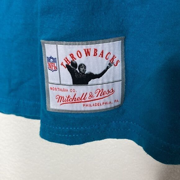 MITCHELL & NESS Men’s Miami Dolphins Marino T Shirt Size L - Picture 2 of 4